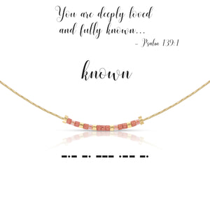 Known - Psalm 139:1