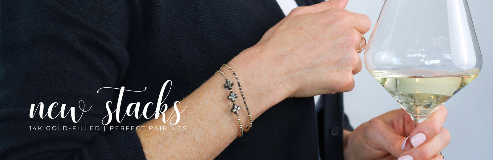 Beaded Bracelet Stacks