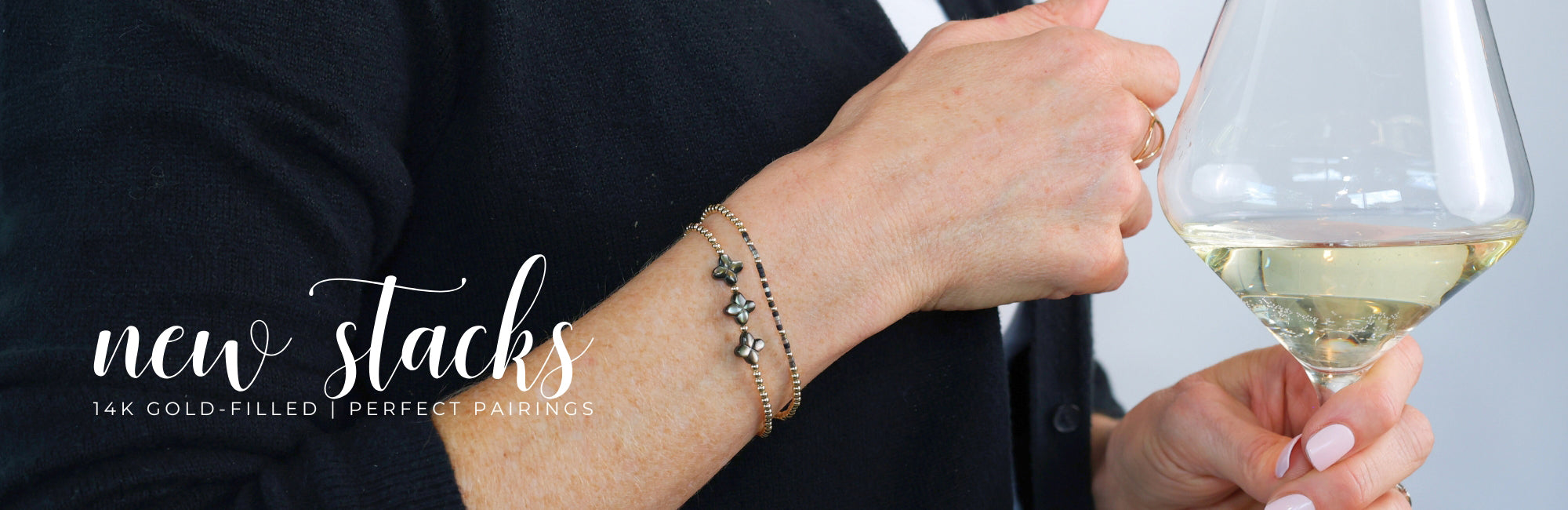 Beaded Bracelet Stacks