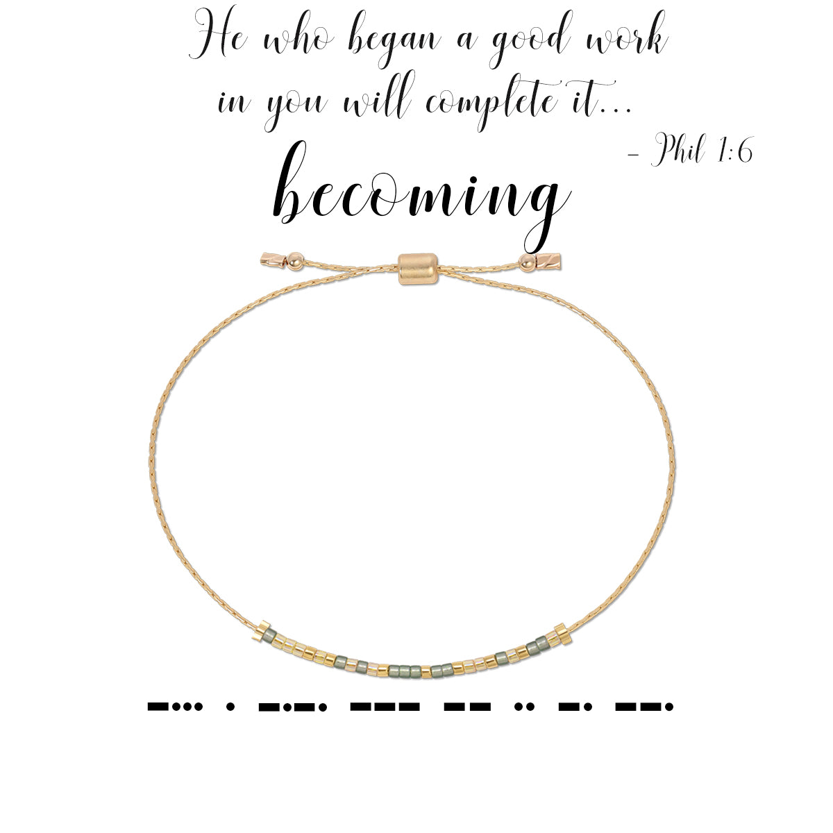 Becoming - Phil. 1:6