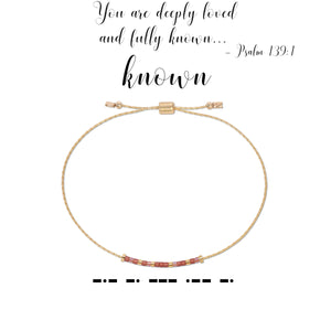 Known - Psalm 139:1