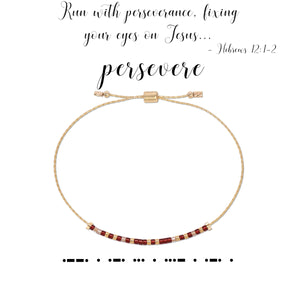 Persevere - Hebrews 12:1-2
