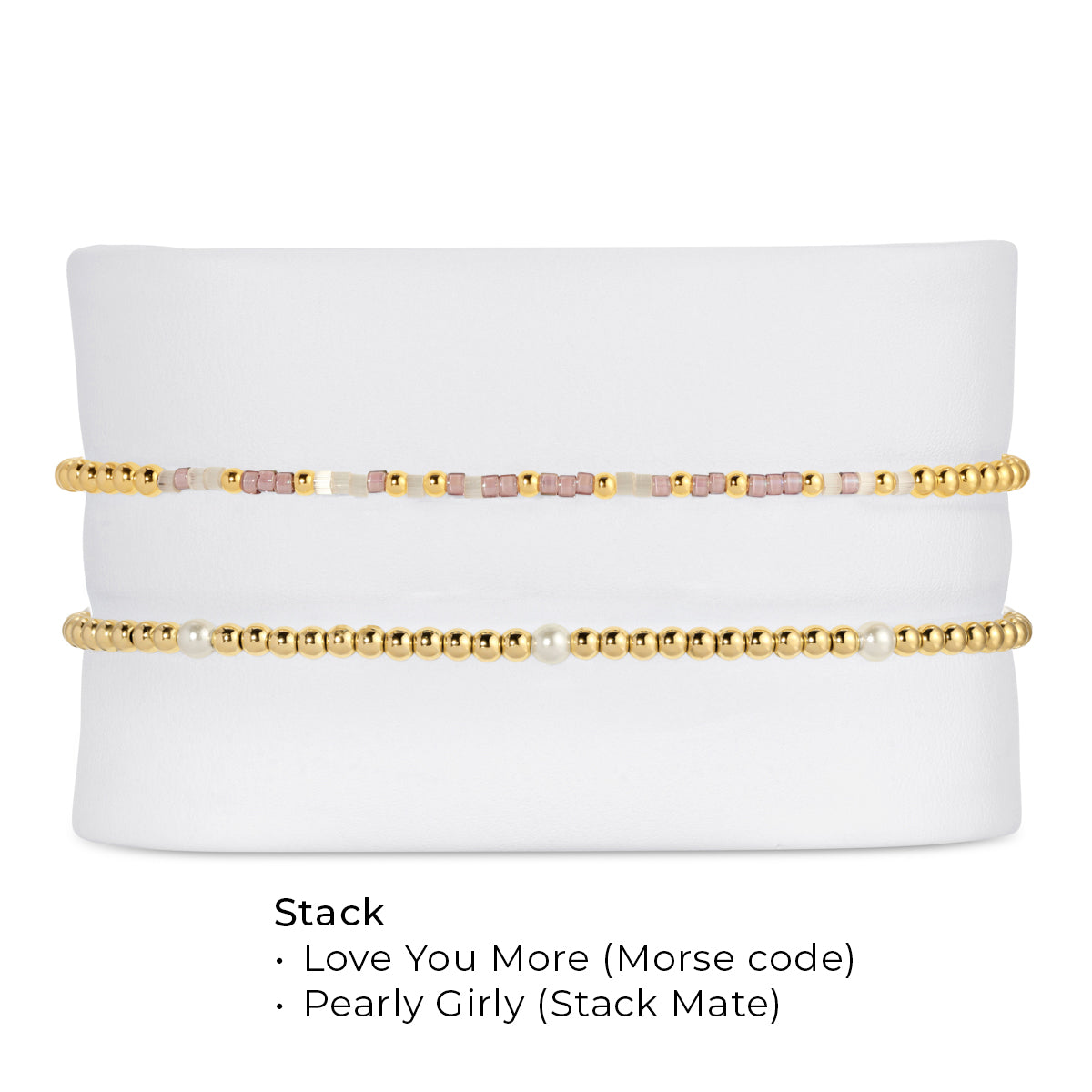 Love You More - Bracelet Stack