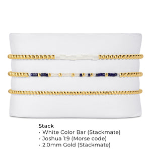 Joshua 1:9 - Bracelet Stack