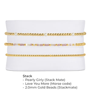 Love You More - Bracelet Stack