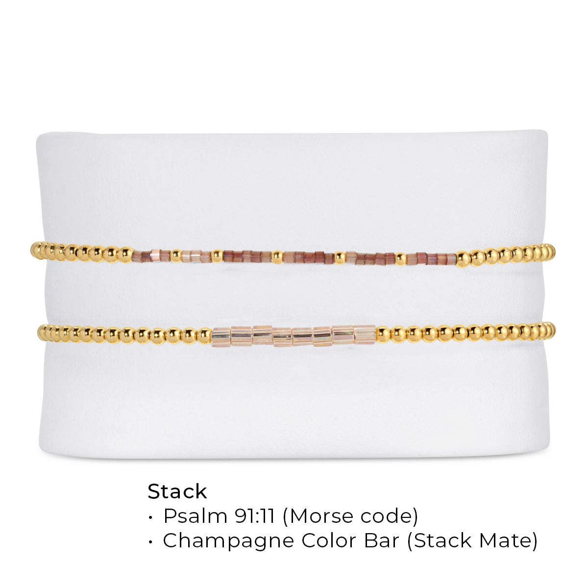 Psalm 91:11 - Bracelet Stack