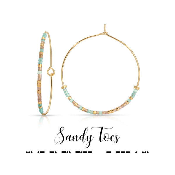 Sandy Toes - Dot & Dash Design