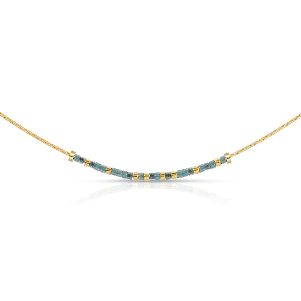 Adventure Necklace | Morse Code Jewelry - Dot & Dash Design