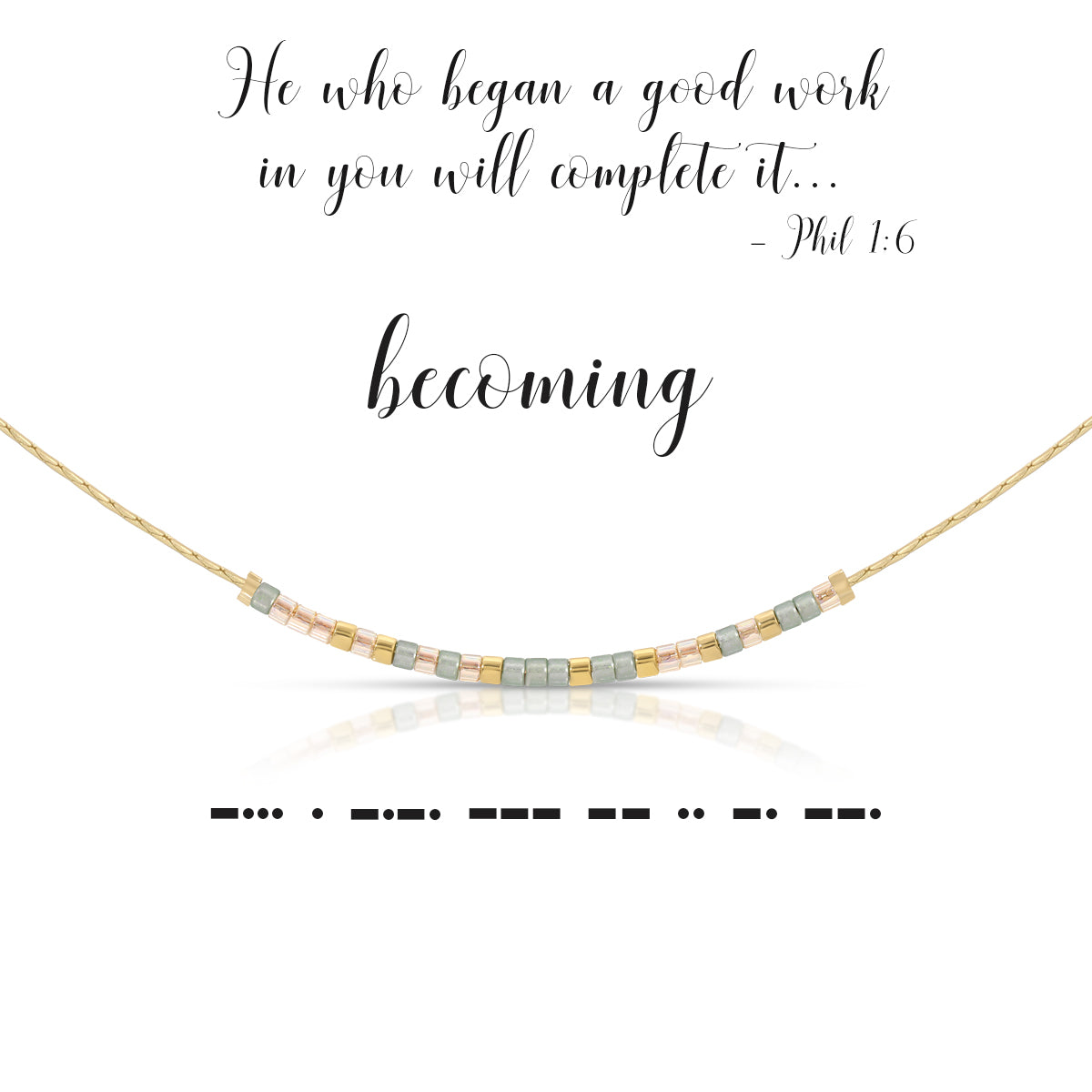 Becoming - Phil. 1:6