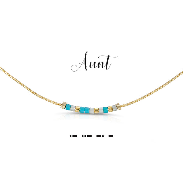 Dot & Dash Sister Necklace